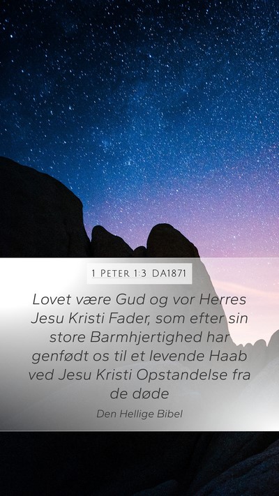 1 Peter 1:3 DA1871 Bible Verse Image
