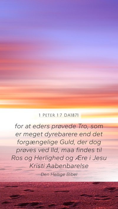 1 Peter 1:7 DA1871 Bible Verse Image