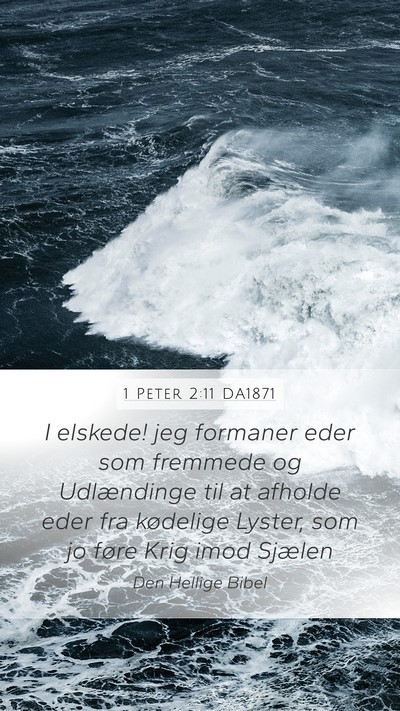 1 Peter 2:11 DA1871 Bible Verse Image