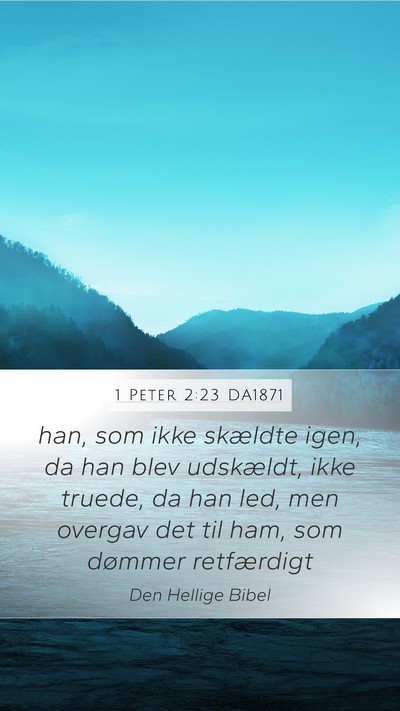 1 Peter 2:23 DA1871 Bible Verse Image