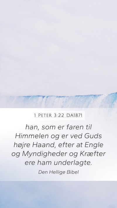 1 Peter 3:22 DA1871 Bible Verse Image