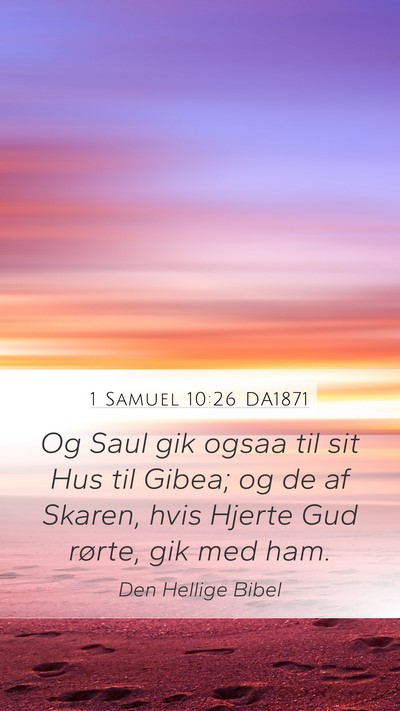 1 Samuel 10:26 DA1871 Bible Verse Image