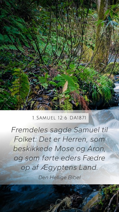 1 Samuel 12:6 DA1871 Bible Verse Image