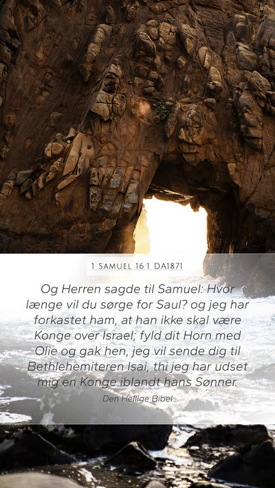 1 Samuel 16:1 DA1871 Bible Verse Image