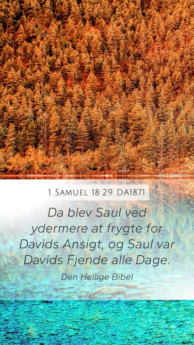 1 Samuel 18:29 DA1871 Bible Verse Image