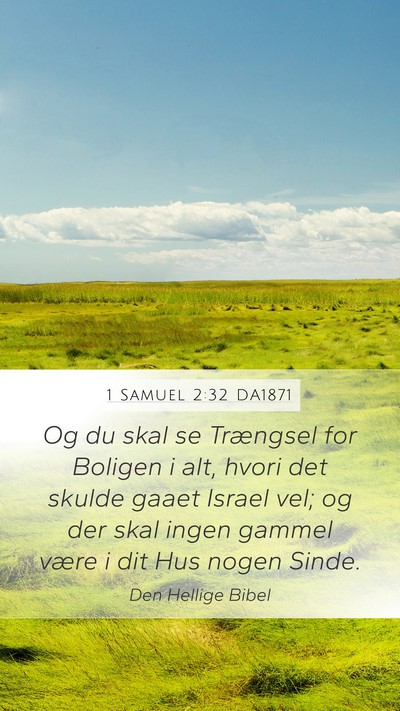 1 Samuel 2:32 DA1871 Bible Verse Image