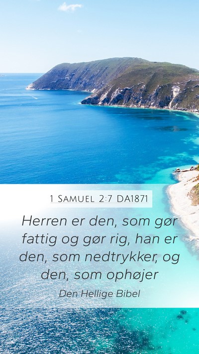 1 Samuel 2:7 DA1871 Bible Verse Image