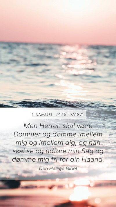 1 Samuel 24:16 DA1871 Bible Verse Image