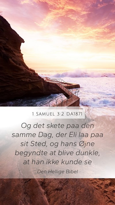 1 Samuel 3:2 DA1871 Bible Verse Image