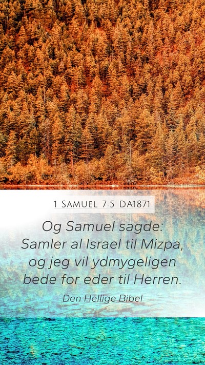 1 Samuel 7:5 DA1871 Bible Verse Image