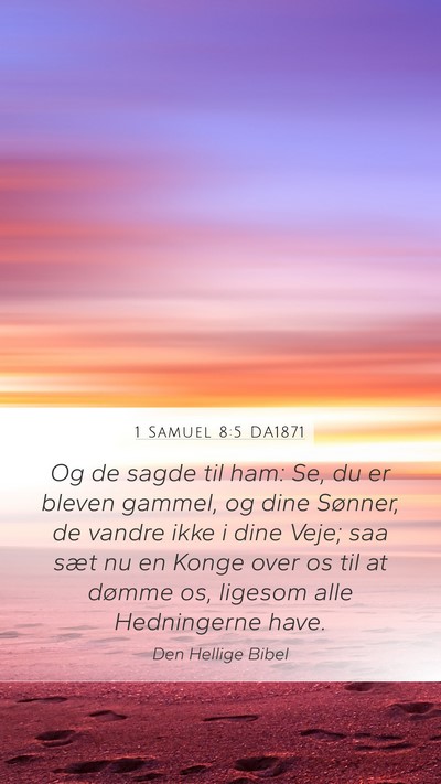 1 Samuel 8:5 DA1871 Bible Verse Image
