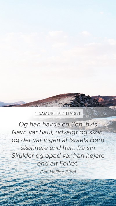 1 Samuel 9:2 DA1871 Bible Verse Image