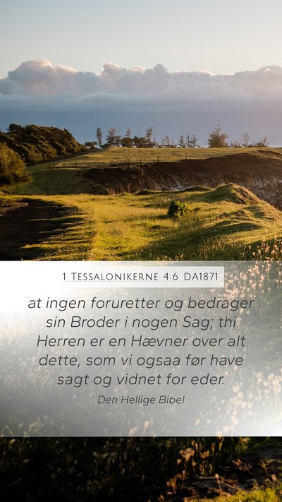 1 Tessalonikerne 4:6 DA1871 Bible Verse Image