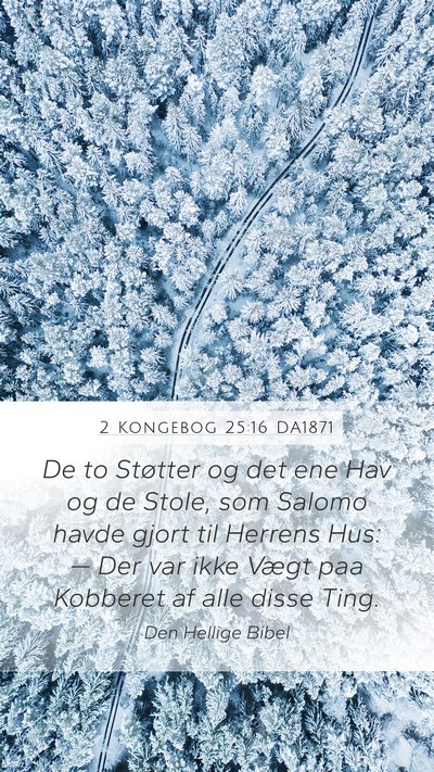 2 Kongebog 25:16 DA1871 Bible Verse Image