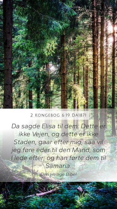 2 Kongebog 6:19 DA1871 Bible Verse Image