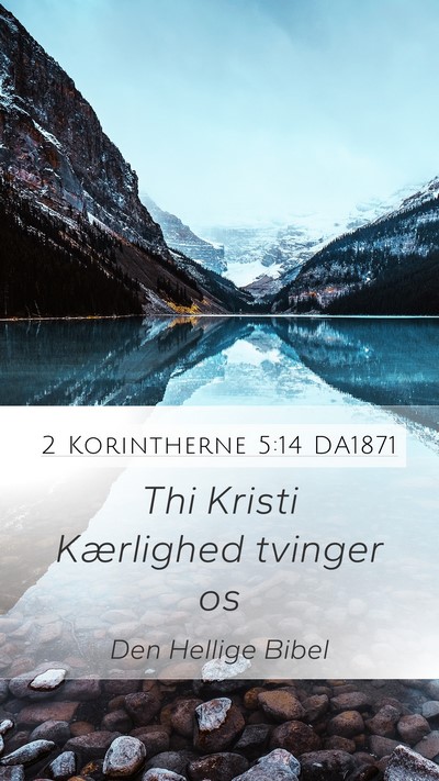 2 Korintherne 5:14 DA1871 Bible Verse Image