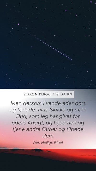 2 Krønikebog 7:19 DA1871 Bible Verse Image