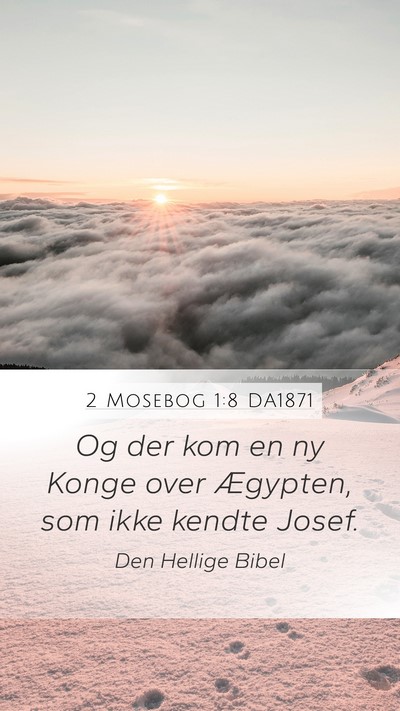 2 Mosebog 1:8 DA1871 Bible Verse Image
