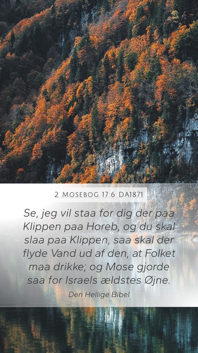 2 Mosebog 17:6 DA1871 Bible Verse Image