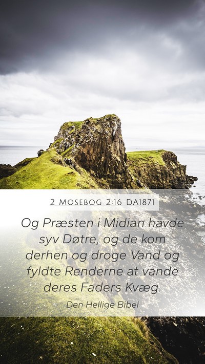 2 Mosebog 2:16 DA1871 Bible Verse Image