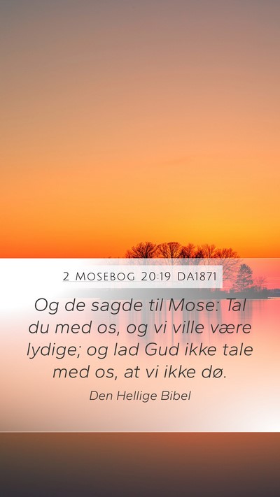 2 Mosebog 20:19 DA1871 Bible Verse Image