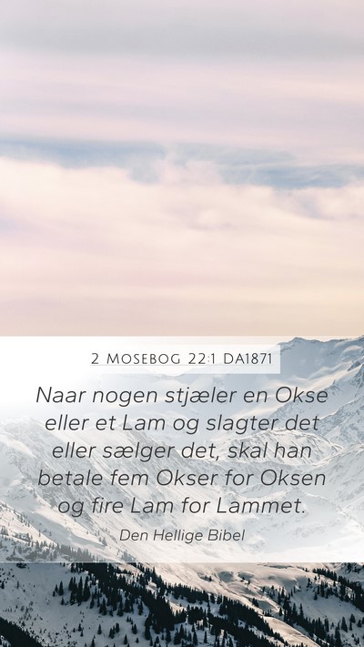 2 Mosebog 22:1 DA1871 Bible Verse Image