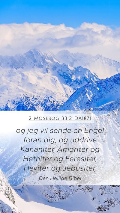 2 Mosebog 33:2 DA1871 Bible Verse Image