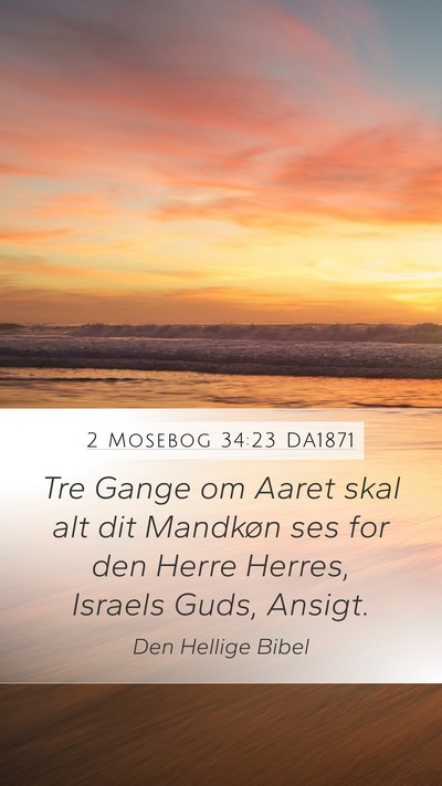 2 Mosebog 34:23 DA1871 Bible Verse Image