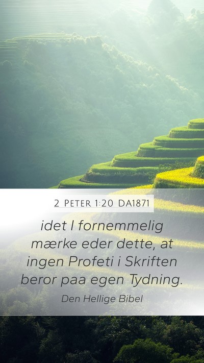 2 Peter 1:20 DA1871 Bible Verse Image