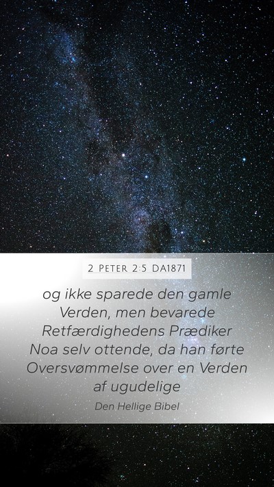 2 Peter 2:5 DA1871 Bible Verse Image