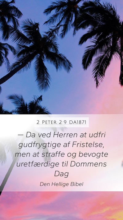 2 Peter 2:9 DA1871 Bible Verse Image