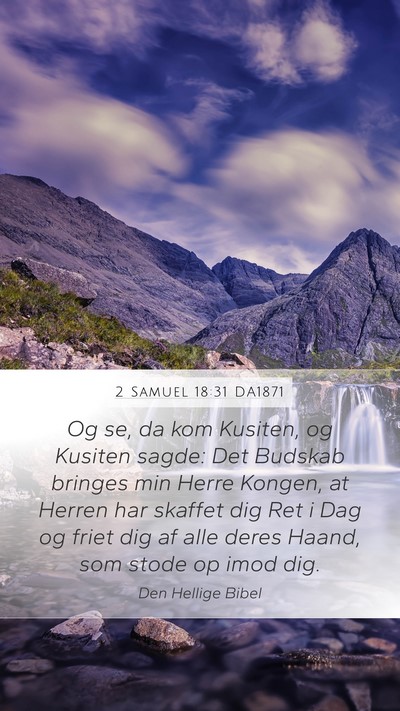 2 Samuel 18:31 DA1871 Bible Verse Image