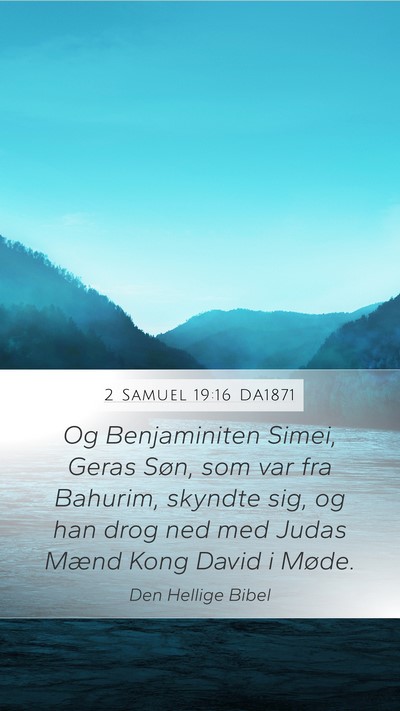2 Samuel 19:16 DA1871 Bible Verse Image