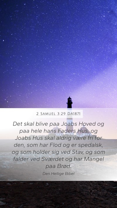 2 Samuel 3:29 DA1871 Bible Verse Image