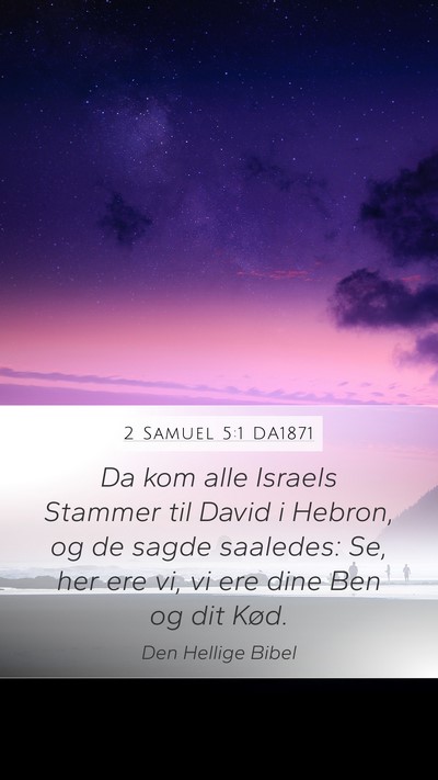 2 Samuel 5:1 DA1871 Bible Verse Image