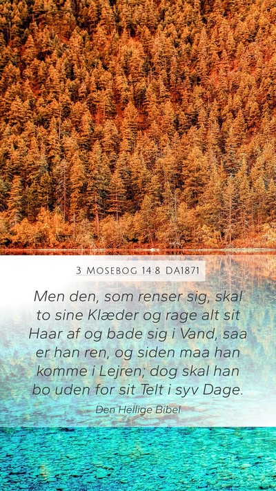 3 Mosebog 14:8 DA1871 Bible Verse Image