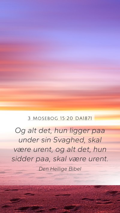 3 Mosebog 15:20 DA1871 Bible Verse Image
