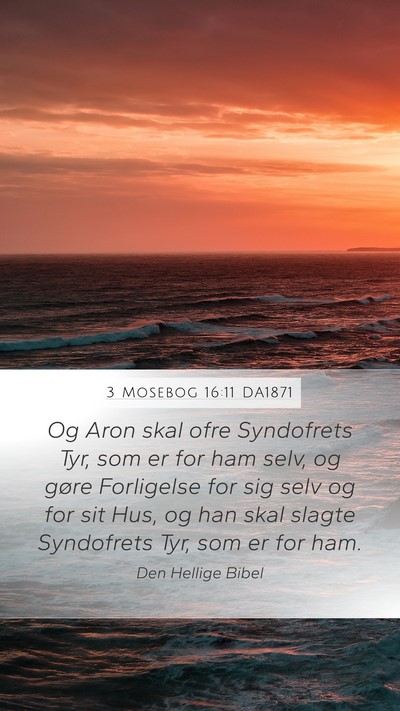 3 Mosebog 16:11 DA1871 Bible Verse Image