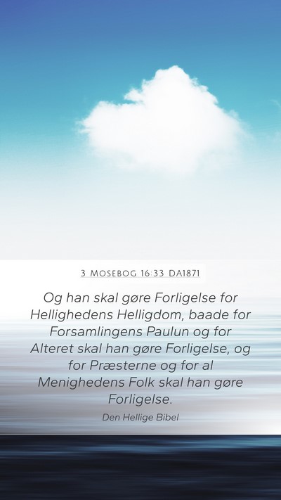 3 Mosebog 16:33 DA1871 Bible Verse Image