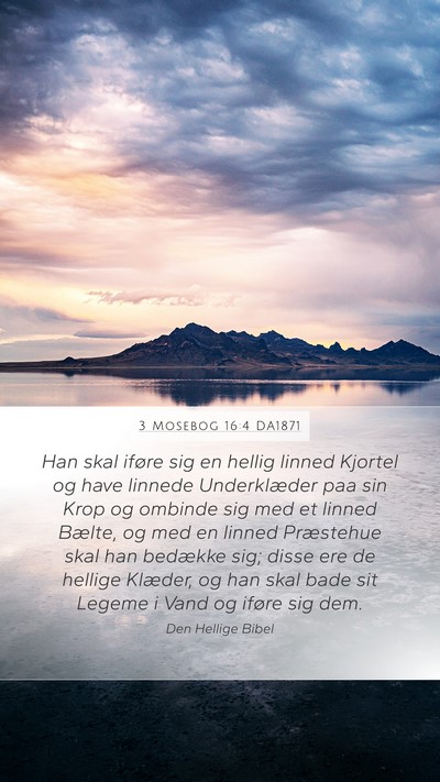 3 Mosebog 16:4 DA1871 Bible Verse Image