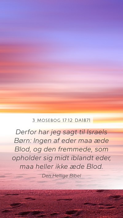 3 Mosebog 17:12 DA1871 Bible Verse Image