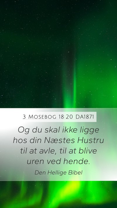 3 Mosebog 18:20 DA1871 Bible Verse Image