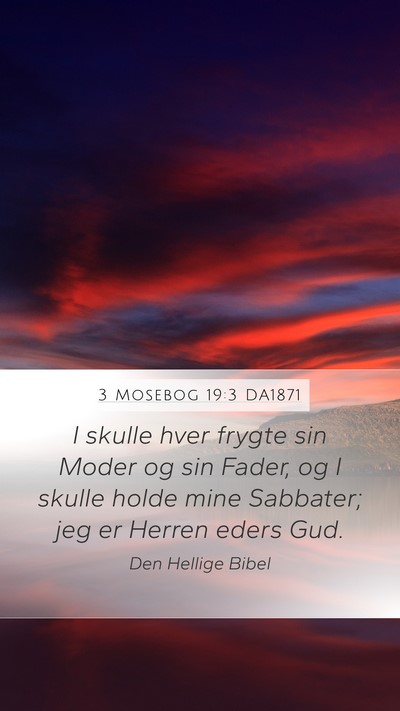 3 Mosebog 19:3 DA1871 Bible Verse Image