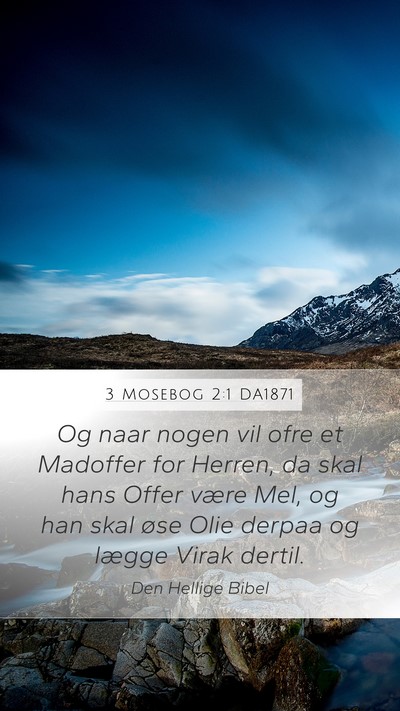 3 Mosebog 2:1 DA1871 Bible Verse Image