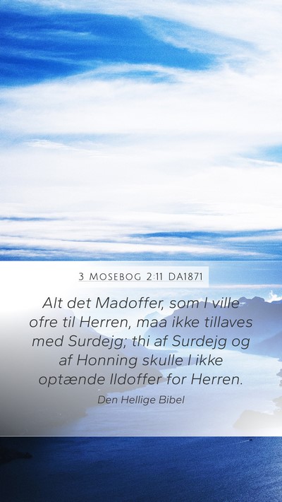 3 Mosebog 2:11 DA1871 Bible Verse Image