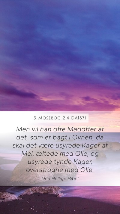 3 Mosebog 2:4 DA1871 Bible Verse Image