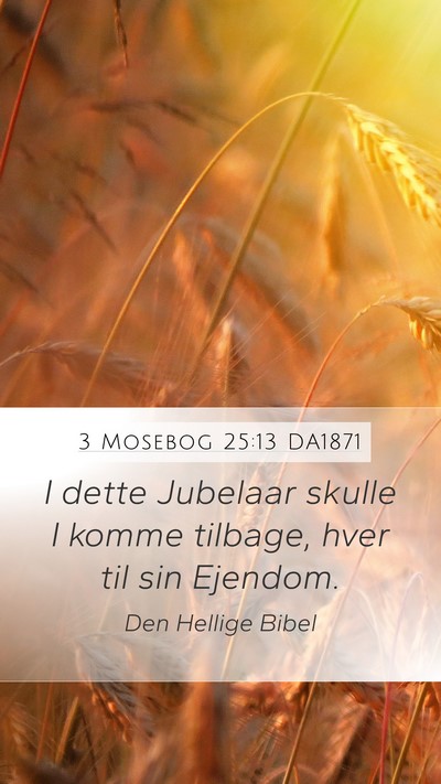 3 Mosebog 25:13 DA1871 Bible Verse Image