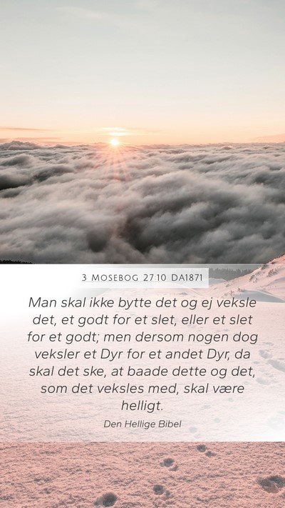 3 Mosebog 27:10 DA1871 Bible Verse Image