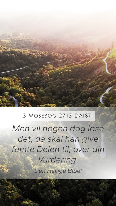 3 Mosebog 27:13 DA1871 Bible Verse Image