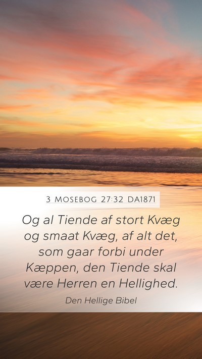 3 Mosebog 27:32 DA1871 Bible Verse Image
